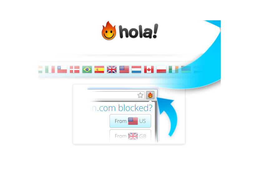 how to use vpn hola