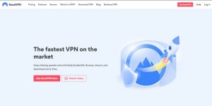 NordVPN Fastest VPN Homepage