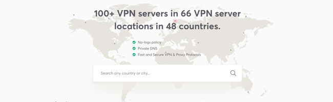 WeVPN Servers Locations