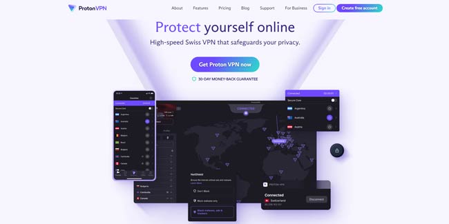 Proton VPN Coupon Code Homepage